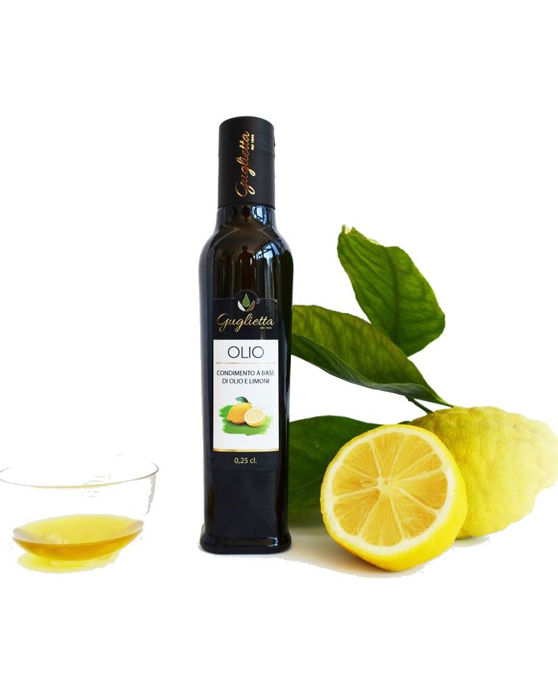 Condimento di Olio e Limoni Freschi